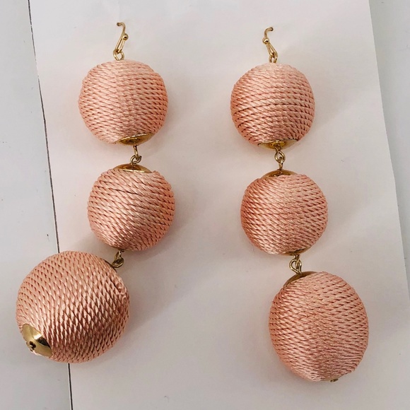 Unbranded Jewelry - Peach Spun Earrings Rebecca De Ravenel Style